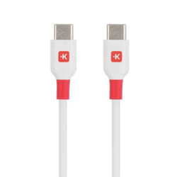 Skross SKCA0020C-C200CN câble USB 2 m USB 2.0 USB C Blanc