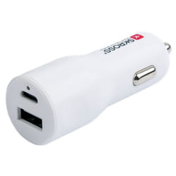 Skross SKCHCA0120WPDCN chargeur d'appareils mobiles Blanc Allume-cigare Intérieure
