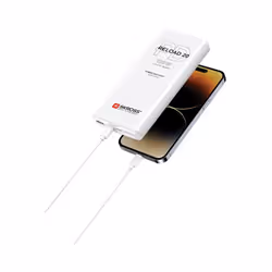 Au revoir la prise de courant ! Avec 20.000 mAh, le power bank est le compagnon génial pour l'indépendance énergétique lors d ...