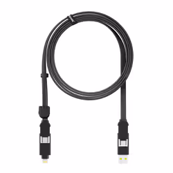 Rolling Square inCharge XL, 2 m, USB A/USB C, USB C, USB 2.0, 480 Mbit/s, Noir