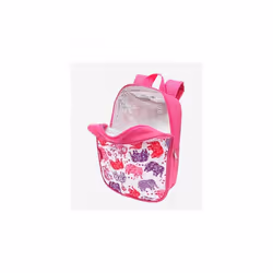 Sac à dos Lunch Bag Éléphant pour trottinette - MICRO - Rose et multicolore - Enfant