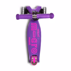 Micro Mobility Maxi Micro Deluxe LED Enfants Scooter classique Violet