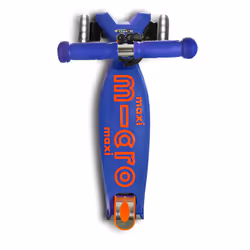 Micro Mobility Maxi Micro Deluxe Blue LED Enfants Scooter classique Bleu