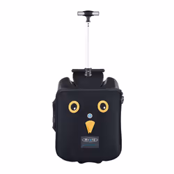 Micro Mobility Micro Ride On Luggage Eazy, Valise, Casque à coque dure, Noir, Black, Polyuréthane, 4 roue(s)
