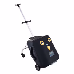 Micro Mobility Micro Ride On Luggage Eazy Valise Casque à coque dure Noir 22 L Polyuréthane