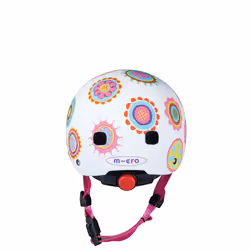 Micro Mobility Micro PC Helm Doodle Dot S Blanc