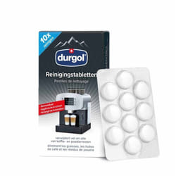 Durgol - Pastilles de nettoyage (10x1,6g) pour machine à café