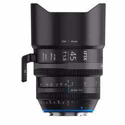 Irix Cine 45mm T1.5, Objectif de cinéma, Type de monture PL