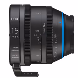 Irix 15mm T2.6 Cine, Objectif ultra large, Sony E