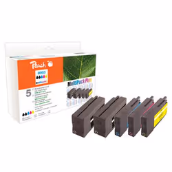 Peach 319958, Encre à pigments, Encre à pigments, 118 ml, 63 ml, 4400 pages, Multi pack