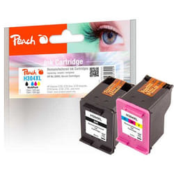 Peach PI300-808 cartouche d'encre 2 pièce(s) Rendement élevé (XL) Noir, Cyan, Magenta, Jaune