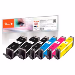 Peach 0F320134, Rendement standard, Encre à pigments, 13 ml, 8,5 ml, 6 pièce(s), Multi pack