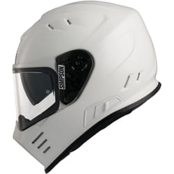 Simpson Venom Casque, blanc, taille S pour Hommes