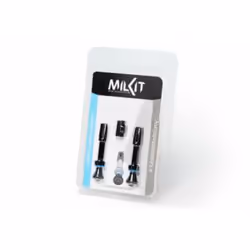 milKit CR3, Valve tubeless, Pneu tubeless, Vélo tout terrain, Noir, 35 mm, Ampoule