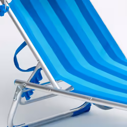ProduceShop CA800TEXRB chaise de plage Bleu Aluminium Couché(e)/assis(e) - Vue supplémentaire 3