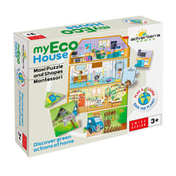 Adventerra Games My Eco House Jeu de puzzle 12 pièce(s) Education