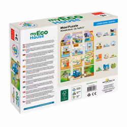 Adventerra Games My Eco House Jeu de puzzle 12 pièce(s) Education