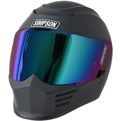 Simpson Speed 06 Casque, noir, taille L pour Hommes