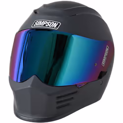 Simpson Speed 06 Casque, noir, taille 2XL pour Hommes