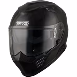 Simpson Venom Carbon 06 Casque, charbon, taille XL pour Hommes