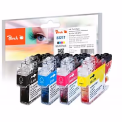 Peach PI500-238, 15 ml, 9 ml, 550 pages, 550 pages, 4 pièce(s), Multi pack