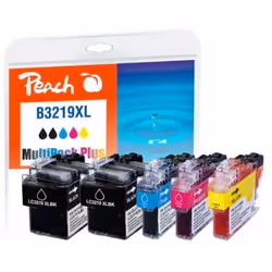 Peach PI500-246, 68 ml, 17 ml, 3000 pages, 1500 pages, 5 pièce(s), Multi pack