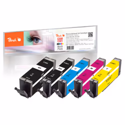 Peach PI100-356, Rendement standard, 5 pièce(s), Multi pack