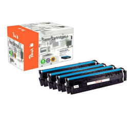 Peach 112204 Cartouche de toner 4 pièce(s) Compatible Noir, Cyan, Magenta, Jaune