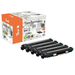 Peach PT1071 Cartouche de toner 5 pièce(s) Compatible Noir, Cyan, Magenta, Jaune