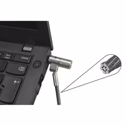 DICOTA D31886 câble antivol Noir, Argent 2 m - Vue supplémentaire 4