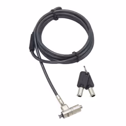 DICOTA D31887 câble antivol Noir, Argent 2 m