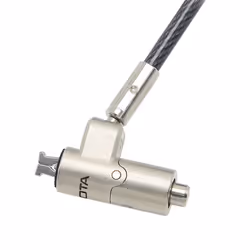 DICOTA D31887 câble antivol Noir, Argent 2 m