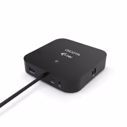 DICOTA D31949, Avec fil, USB Type-C, Noir, Windows 10, MacOS, Android