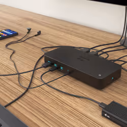 DICOTA D31951 station d'accueil Avec fil USB Type-C Noir - Vue supplémentaire 4