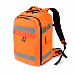 DICOTA Hi-Vis, Ville, Unisexe, Compartiment pour Notebook, Imperméable, Polyéthylène téréphthalate (PET), Polyuréthane thermo ...
