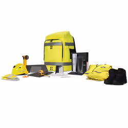 DICOTA Hi-Vis sac à dos Jaune Polyéthylène téréphthalate (PET), Polyuréthane thermoplastique (TPU) - Vue supplémentaire 14