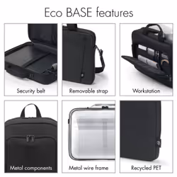 DICOTA Eco Multi BASE 17.3" Malette Rouge - Vue supplémentaire 10