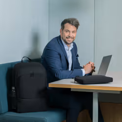 DICOTA Eco Backpack BASE sac à dos Noir Polyester - Vue supplémentaire 5