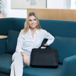 DICOTA Eco Top Traveller BASE 14.1" Sac Toploader Noir - Vue supplémentaire 6