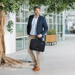 DICOTA Eco Top Traveller PRO 14.1" Sac Toploader Noir - Vue supplémentaire 5