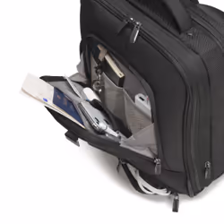 DICOTA Eco Backpack PRO sac à dos Noir Polyester, Polyéthylène téréphthalate (PET) - Vue supplémentaire 9