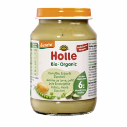 Holle 167804, 190 g, Pomme de terre, Zucchini, Sans gluten