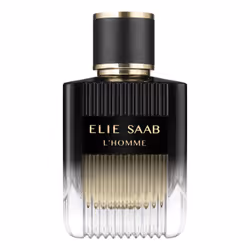 Elie Saab L'Homme, Hommes, 50 ml, Flacon rechargeable, Parfum liquide, Bergamote, Citron, Baie rose, Vétiver