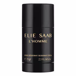 Elie Saab L'Homme, Hommes, Déodorant parfumé, Déodorant stick, Spray, 75 g, Bergamote, Citron, Baie rose
