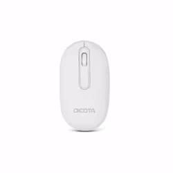 DICOTA D32045, Ambidextre, Optique, RF sans fil + Bluetooth, 1600 DPI, Blanc
