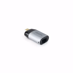 DICOTA D32048, USB Type-C, RJ-45, Mâle, Noir, Argent, Mâle, Femelle