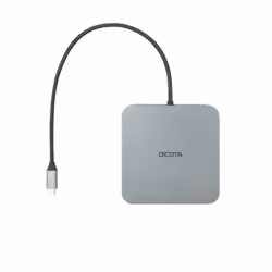 DICOTA D32057 hub & concentrateur USB Type-C 10000 Mbit/s Argent - Vue supplémentaire 4