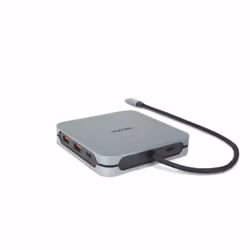DICOTA D32057 hub & concentrateur USB Type-C 10000 Mbit/s Argent - Vue supplémentaire 5