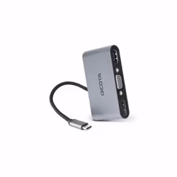 DICOTA D32064 station d'accueil Tablette/Smartphone/ordinateur portable Argent