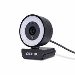 DICOTA D32066 webcam 5 MP 2592 x 1944 pixels USB 2.0 Noir - Vue supplémentaire 4